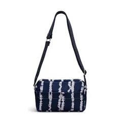 ラドリー レディース バッグ Radley Halley Row Tie Dye Stripe Small Ziptop Crossbody Bag Naval ストライプのサムネイル