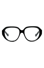 ロエベ レディース アクセサリー サングラス・アイウェア Loewe Anagram 54mm Geometric Optical GlassesHINY BLACK ブラックのサムネイル