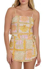 ビラボン レディース トップス シャツ Billabong Summer Babe Woven Tank SWEET LILAC ライラックのサムネイル
