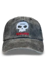 プレジャーズ メンズ アクセサリー 帽子 デニム キャップ PLEASURES X Zero Skateboardskull Denim Baseball Cap BLACK ブラックのサムネイル