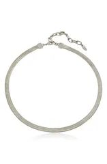 エティカ レディース アクセサリー ネックレス・チョーカー レース Ettika Brooklyn Snake Chainecklace RHODIUMのサムネイル