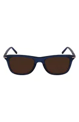 フェラガモ メンズ アクセサリー サングラス・アイウェア FERRAGAMO 54mmodified Rectangular Sunglasses TRANSPARENT BLUE ブルーのサムネイル