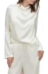 フェイバリット ドーター レディース トップス シャツ Favorite Daughter The Alice Long Sleeve Top IVORY アイボリーのサムネイル