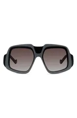 ロエベ レディース アクセサリー サングラス・アイウェア Loewe Anagram 61mm Gradient Geometric SunglassesBLKBORDGのサムネイル