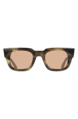 フェラガモ メンズ アクセサリー サングラス・アイウェア FERRAGAMO 49mm Small Rectangle Sunglasses TAUPE HORN トープのサムネイル