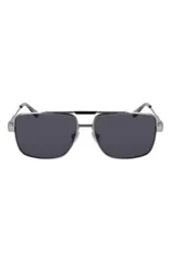 フェラガモ メンズ アクセサリー サングラス・アイウェア FERRAGAMO Gancini Prisma 60mm Navigator Sunglasses LIGHT RUTHENIUMのサムネイル