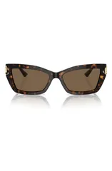 ジミーチュー メンズ アクセサリー サングラス・アイウェア Jimmy Choo 55mm Cat Eye Sunglasses HAVANA DARK BROWN ブラウンのサムネイル