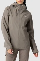 アウトドアリサーチ レディース アウター コート ジャケット Outdooresearch Stratoburst Packable Rain Jacket GRAVELのサムネイル