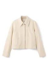 マンゴ レディース アウター コート デニム ジャケット MANGO Denim Jacket VANILLA デニムのサムネイル