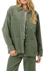 オニール レディース アウター ジャケット・ブルゾン コーデュロイ ONeillangford Corduroy Shacket SEA SPRAYのサムネイル