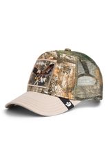 グーリンブラザーズ メンズ アクセサリー 帽子 Goorin Bros x Realtreedge Represent Eagle Patch Trucker Hat CAMOUFLAGE