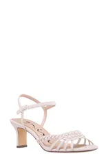 ニナ レディース シューズ ヒール サンダル Nina Babe Sandal Women BEIGE ベージュのサムネイル