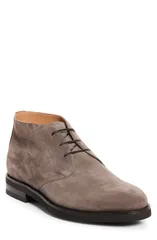 フェラガモ メンズ シューズ スニーカー ブーツ FERRAGAMO Settimo Desert Boot Men ELEFANTE BISCOTTOのサムネイル