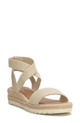 ラッキーブランド レディース シューズ サンダル アンクル Lucky Brand Thimbankle Wrap Espadrille Sandal Women NATURALSMOK LINELSのサムネイル