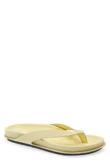 ジャクエムス メンズ シューズ スニーカー Jacquemus Les Tongs Croc Embossed Waterepellent Flip Flop Men PALE YELLOW 205のサムネイル