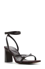 アルド レディース シューズ ヒール サンダル アンクル ALDO Stellare Ankle Strap Sandal Women DARK BROWN ブラウンのサムネイル
