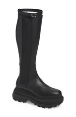 サカイ レディース シューズ スニーカー トール ブーツ Sacai Belt Shaftall Boot Women BLACK ブラックのサムネイル