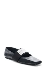 ジバンシー レディース シューズ スニーカー Givenchy Sliced Square Toe Mary Jane Flat Women BLACK ブラックのサムネイル
