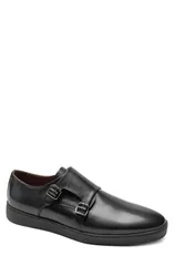 ブルーノマグリ メンズ シューズ モンク Bruno Magli Palestro Double Monk Shoe Men BLACK ブラックのサムネイル