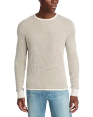 ラグアンドボーン メンズ アウター ニット・セーター ウール rag bone Gregory Merino Wool Blend Sweater Ivory アイボリーのサムネイル