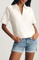 極美品 ALEXANDER WANG 25AW クロップドポロシャツ XS 白 - メルカリ