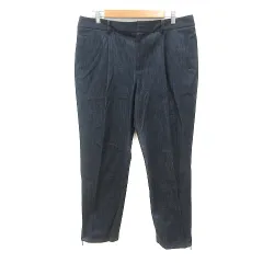 アクアスキュータム AQUASCUTUM テーパードパンツ スラックス 17 XL 紺 ネイビー /MNのサムネイル