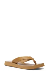 サヌーク レディース シューズ サンダル Sanuk Yoga Mat II Flip Flop Women TAN タンのサムネイル
