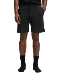 ヒューゴボス メンズ ボトムス ハーフパンツ・ショーツ ショートパンツ Hugo Bossense 7 Drawstring Shorts Black ブラックのサムネイル