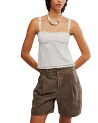 フリーピープル レディース トップス タンクトップ Free People Little Love Tank Top Clean Ivory アイボリーのサムネイル