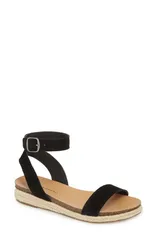 ラッキーブランド レディース シューズ サンダル Lucky Brand Garston Espadrille Sandal Women BLACK ブラックのサムネイル