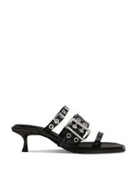 ガニー レディース シューズ サンダル GANNI Womens Buckle Strap Mules Black ブラックのサムネイル