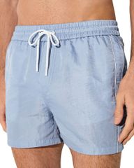 Reiss Men's Swimwear Half Pants/Shorts REISS Breeze Piped 10 Drawstring Swim Shorts Soft Blue