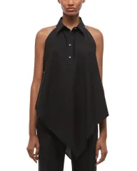 ヘルムート ラング レディース トップス シャツ Helmut Lang Colla red Scarf Top Black ブラックのサムネイル