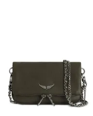 ザディグ エ ヴォルテール レディース バッグ ミニ レザー Zadig Voltaire Rock Mini Grained Leather Crossbody Recordのサムネイル