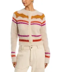 イザベルマランエトワール レディース アウター カーディガン Isabel Marant Etoile Molly Striped Cardigan Ecru エクリュのサムネイル