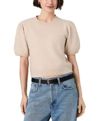 フレンチコネクション レディース トップス シャツ ニット FRENCH CONNECTION Yulia Knit Puff Sleeve Top Oatmeal Melange オートミールのサムネイル