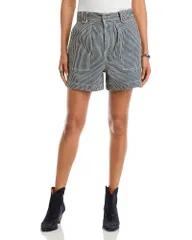 イザベルマランエトワール レディース ボトムス ハーフパンツ・ショーツ ショートパンツ デニム Isabel Marant Etoileveja Railroad Stripe Denim Shortのサムネイル