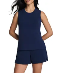 スパンク レディース トップス タンクトップ SPANX AE Lightweightank Timeless Navy ネイビーのサムネイル