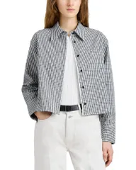 プロエンザ スクーラー レディース トップス シャツ Proenza Schouler White Label Olive Shirt BlackWhite ホワイトのサムネイル