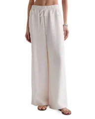 エージー レディース ボトムス カジュアルパンツ ワイドレッグ AG Century Cinched Wide Leg Pants Champagne シャンパンのサムネイル