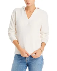 トッミーバハマ レディース アウター ニット・セーター パーカー Tommy Bahama Island Luna Chenille Hoodie Sweater Coconutのサムネイル