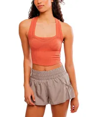 フリーピープル レディース トップス タンクトップ Free People Free Throw New Heights Tank Top Fired Clayのサムネイル