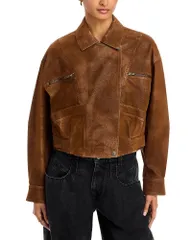 イザベルマランエトワール レディース アウター ジャケット・ブルゾン レザー フェイクレザー Isabel Marant Etoile Belma Faux Leather Moto Jacket Bのサムネイル
