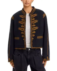 イザベルマランエトワール レディース アウター ジャケット・ブルゾン Isabel Marant Etoile Isabel Marant Emalia Jacket Black ブラックのサムネイル