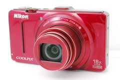 動作確認済 Nikon COOLPIX S9500レッド 赤色 光学22倍 - メルカリ