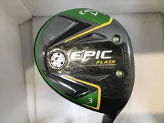 【中古】 キャロウェイ EPIC FLASH STAR  3W フェアウェイウッド FW 純正特注シャフト (フレックスS) メンズ 男性用 右利き 右用 Cランク ゴルフクラブのサムネイル
