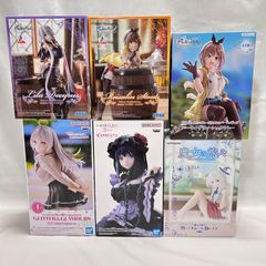 [6 점 세트] 미소녀 프라이즈 피규어 정리 판매 라이자 아야 입고 사랑 일레이나 Anime Prize Figure Set