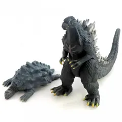 フィギュア ゴジラ（2003） with カメーバ（2003） セット 「ゴジラ×モスラ×メカゴジラ 東京SOS」 ムービーモンスターシリーズ プレミアムバンダイ限定【10日以内発送】のサムネイル