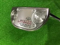 【中古】 タイトリスト SCOTTY CAMERON SUPER SELECT FASTBACK 1.5 34インチ パター PT スチール (フレックスその他) メンズ 男性用 右利き 右用 Cランク ゴルフクラブのサムネイル