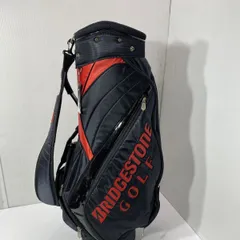 BRIDGESTONE ブリヂストン キャディーバッグ 8.5インチ 5分割 ブラック / レッド BBL0610/大4952のサムネイル